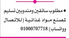 وظائف خالية في مدارس وشركات كبرى – مهندسين، سائقين، خريجين، خدمه عملاء والمزيد